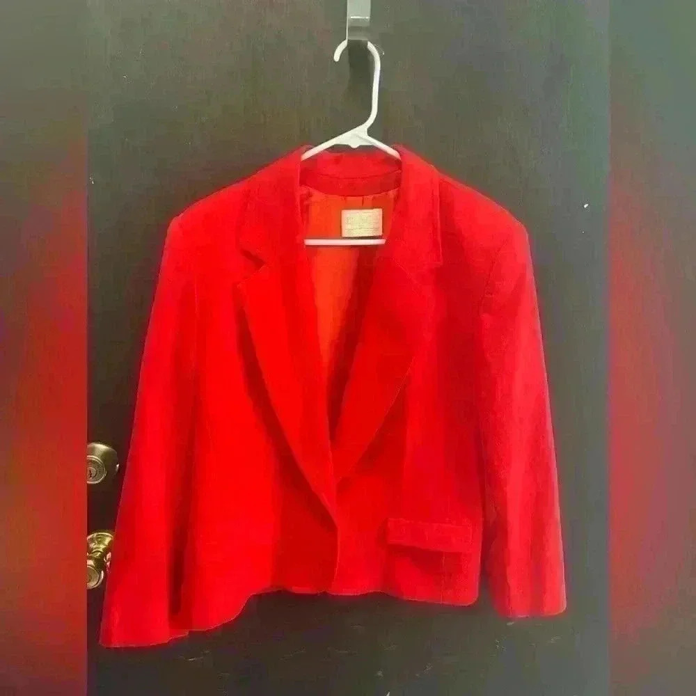 Pendleton Red Blazer